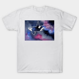 Orca Galaxy T-Shirt